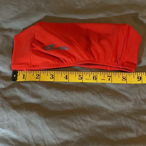 U.S. Divers fabric swim cap, Red - Picture 6 of 6